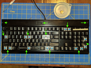 Eagletec KG010 screw locations